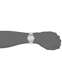 Casio # mtp-v001d-7b de los hombres lector de acero inoxidable fácil estándar plata Dial reloj