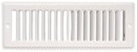 Grill Return Air 4x10in Wht