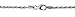 Italian Sterling Silver Diamond Cut Rope Chain, 22 Inches in Length, 1.4 mm Width