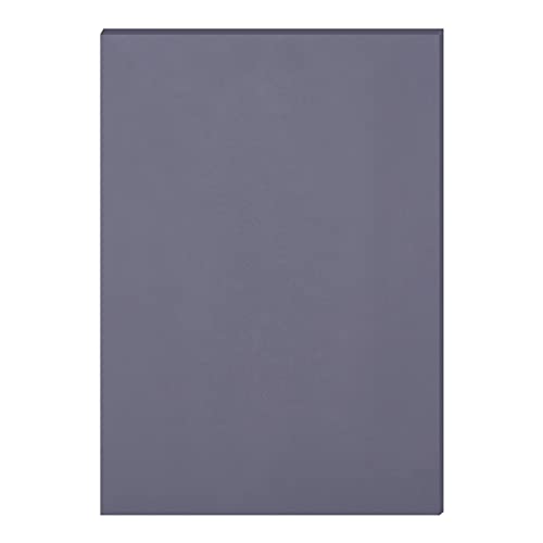 BENECREAT A4 Gray Rubber Stamp Sheet 30x21cm Laserable Rubber Carving Blocks for DIY Crafts Stamp Engraving Machines, 2mm Thickness