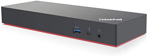 Lenovo ThinkPad Thunderbolt 3 Dock Gen 2 135W (40AN0135) Dual UHD 4K Display Capability, 2 HDMI, 2 DP, USB-C, USB 3.1 with 3 Years Warranty