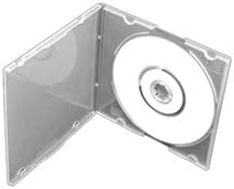 100 x Single 8cm CD DVD Disc Slim Clear Jewel Cases. These Cases Are For Mini Discs With An 8 CM Diameter And Not For Standard Size Discs - Image 5