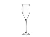 Luigi Bormioli Magnifico 10-3/4-Ounce Champagne Flute Glass, Set of 6
