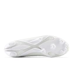 New Balance Unisex BurnX4 Lacrosse Shoe, White/Grey