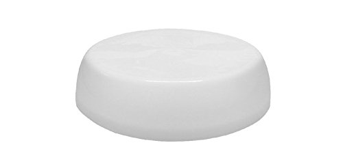 Plafon Redondo Plástico Bocal Porcelana 27cm Branco