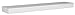 kieragrace Modern Floating-Shelves, 24-Inch, White