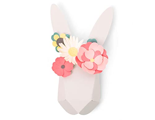Sizzix 664378 Set di Fustelle Thinlits 9 pz, Coniglio Origami di Olivia Rosa, Multicolore, Taglia unica