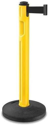 Barrier Post, 38-1/4" H, Yellow