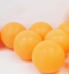 Amazon 卓球ボール ピンポン玉 100個 100p オレンジ 橙色 練習用 にも トゥループレス ボール