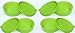 Tupperware LITTLE WONDERS set of 4 Snack Lunch BOWL SET NEW Orange