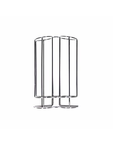 Fackelmann 20991 Metal Wire Dispenser for Braun Tassimo Capsules 32 Capsules 2 Columns