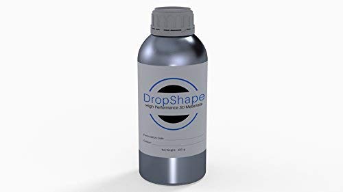 DropShape Fastest Printing Photopolymer Resin for UV LED/DLP/LCD/SLA 3D Printer, Orange 250 gm