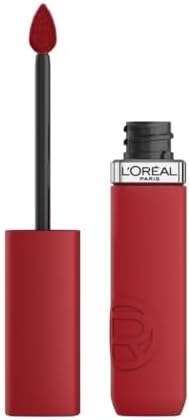 L'Oréal Paris - Rouge à Lèvres Liquide - Couleur Intense & Fini Mat - Longue Tenue - Sans Transfert - À L'Acide Hyaluronique - Infaillible Matte Resistance - Teinte : 425 Afterwork Drink(s)