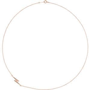 Necklace-Lightning Bolt Necklace or Center