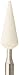 QUALITE S STONE FW645-FG QUALITE ARKANSAS Clinic White Stones, Swiss Made with FG and RA Shanks (Pack of 10)