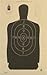 (100x) B-29 Shooting Target Official NRA Police Silhouette 14