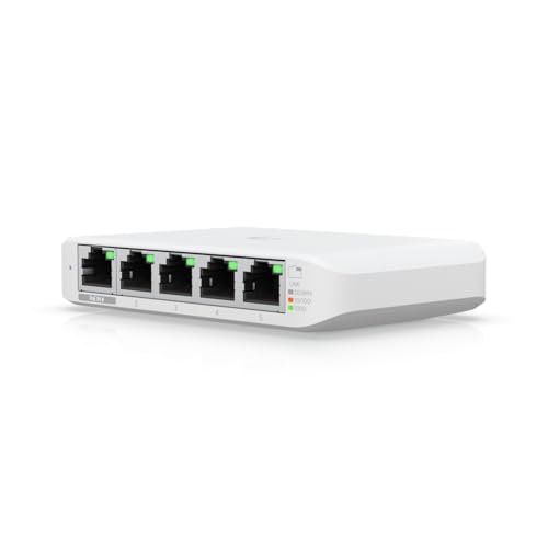 Switch Ubiquiti UniFi Flex Mini 3-Pack 5xGigabit PoE Gestionado USB-C