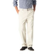 Image of Haggar Mens Work to Weekend Khakis - Flat Front - String 41114957522, 29W x 30L