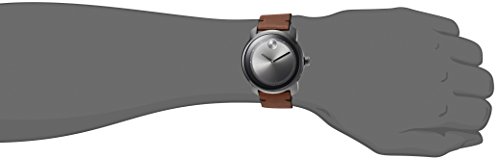 Movado-Mens-Swiss-Quartz-Stainless-Steel-and-Brown-Leather-Casual-Watch-Model-3600366