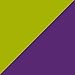 Skullcandy Smokin' Buds 2 Earbuds with Mic Hot Lime/Purple, One Size
