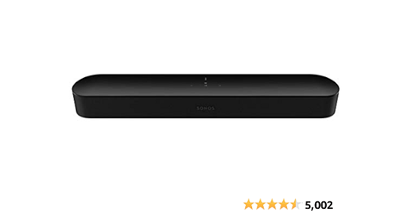 Sonos Beam - Smart TV Sound Bar 