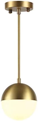 EU13 Single long ball copper chandelier window sill hall bar light Creative chandelier Chandelier