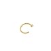 US-LONG DREAM 5 Pcs Unisex Nose Open Hoop Ring Earring Stainless Steel Nose Stud Nose Ring …