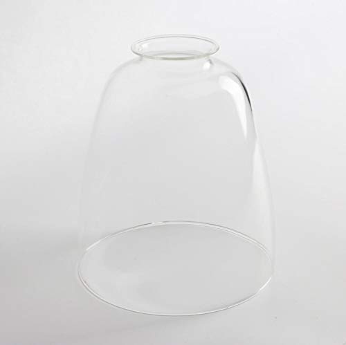 Yosoan Industrial Transparent Glass Shade Replacement Lampshade for Loft Bar DIY Ceiling Pendant Light Wall Light (Clear) — image 1