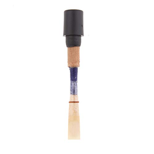 B Blesiya Oboe Reed, Medium Hard Oboe Reeds Handmade Oboe Reed Cork Wind Instrument Parts - Blue, as described