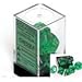 Chessex Polyhedral 7-Die Translucent Dice Set - Green