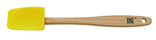 CybrTrayd Spoon/Spatula Silicone, Mini, Yellow