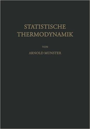 Amazoncom Statistische Thermodynamik German Edition - 