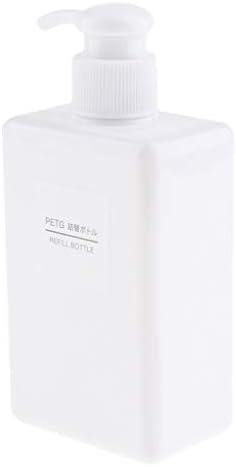 homozy 100ml - 650ml Capacity Soap Dispensers Bottles Countertop Lotion Clear with Pump Empty BPA Free Liquid Hand Soap Dispenser Ceramic Press Bottle - as described+as described, White 280ml
