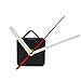 Black Quartz Wall Clock Movement Mechanism White+Red Hands DIY Repair Parts Kit