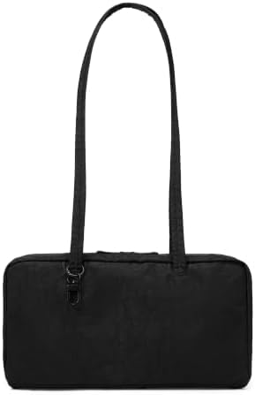 Amazon.com: BAGGU Medium Nylon Bowler Bag - Black : Sports & Outdoors