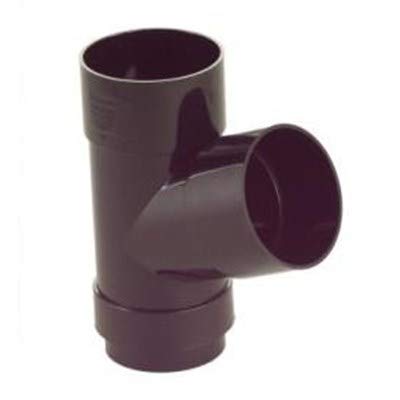 BR218BR Brett Martin Y Branch for 68mm Roundstyle downpipe system BROWN