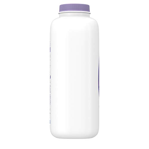 JOHNSON’S LAVENDER BABY POWDER WITH NATURALLY DERIVED CORNSTARCH, HYPOALLERGENIC AND PARABEN FREE, 15 OZ