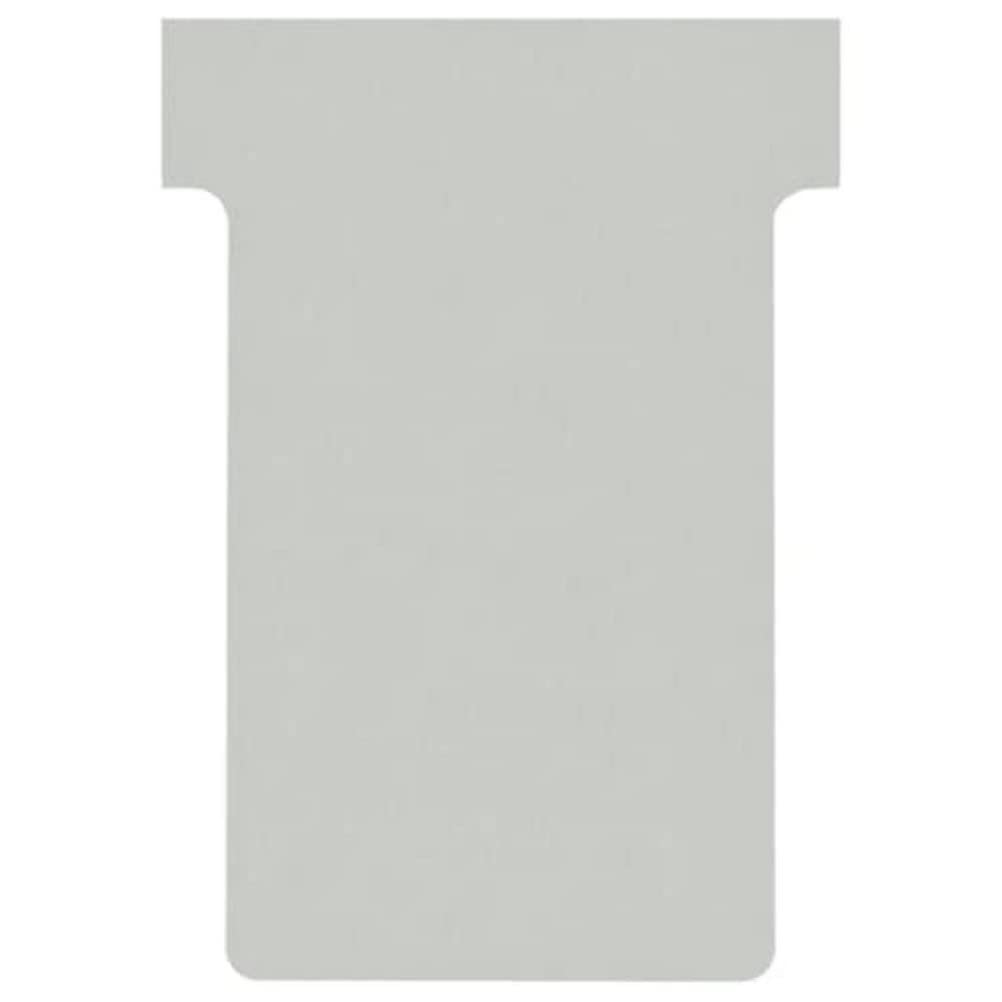 Nobo Cardboard Accessories, T-Cards (100 Pieces) Größe 2 Grey — image 1