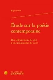 Étude sur la poésie contemporaine