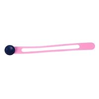 UBUDDY Umbrella Silicone Soft Gel Universal Strap Belt with Clip Button for all Umbrella (Pink)