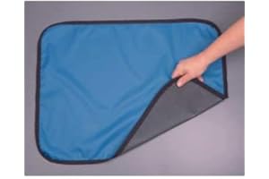 ATTENUTECH Lead Blanket X-Ray Radiation Cover Shield in PVC Easy Clean Royal Blue Color Size 12" x 12" .50mm Pb Lead Equivalency