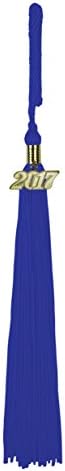 CollegeFashion Graduation Year Tassel / Charm, royal blue