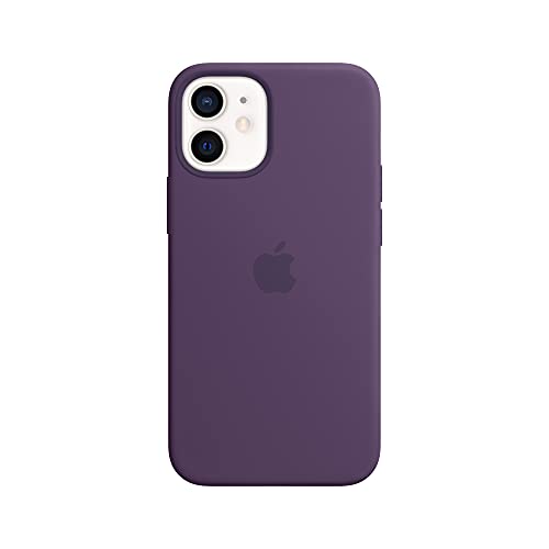 Apple Leather Case with MagSafe (for iPhone 12 Mini) - Amethyst