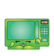 Shopkins Season 2 #2-031 Zappy Microwave (Ultra Rare)