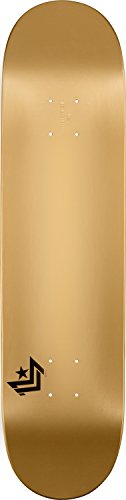 Mini-Logo Deck 7.75" Chevron Gold Shape 112 Skateboard,