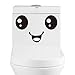 Lovely Cute Cartoon Smiling Face Wall Bathroom Toilet Sticker Creative DIY Decal Vinyl Sticker Wall Art