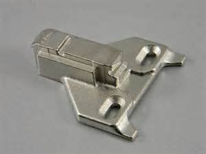 10 Pack Blum 175L6600.22 Clip Off Center Face Frame Mounting Plate 0mm