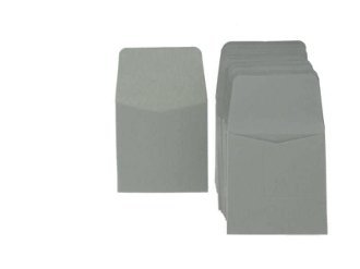 Archival Paper Coin Envelopes 2x2 Gray by Guardhouse 50 Pack