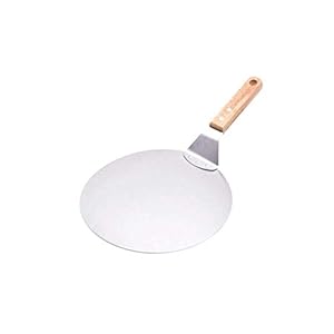 Roestvrij Stalen Ronde Pizza Peel 25cm Baking Shovel Cake Lifter Transfer Tray
