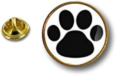 Akacha Pins Pin Badge Pins Metal Empreinte Patte Chat Chien